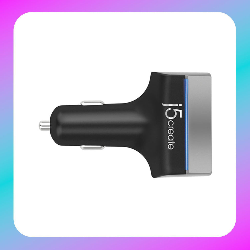 J5 Create 2-Port USB QC 3.0 Car Charger