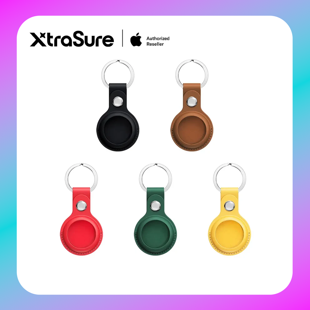 COTECi Air Tag anti-theft locator PU case