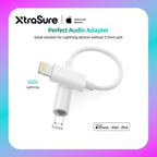 Choetech Lightning to 3.5mm Audio Jack (AUX005) White
