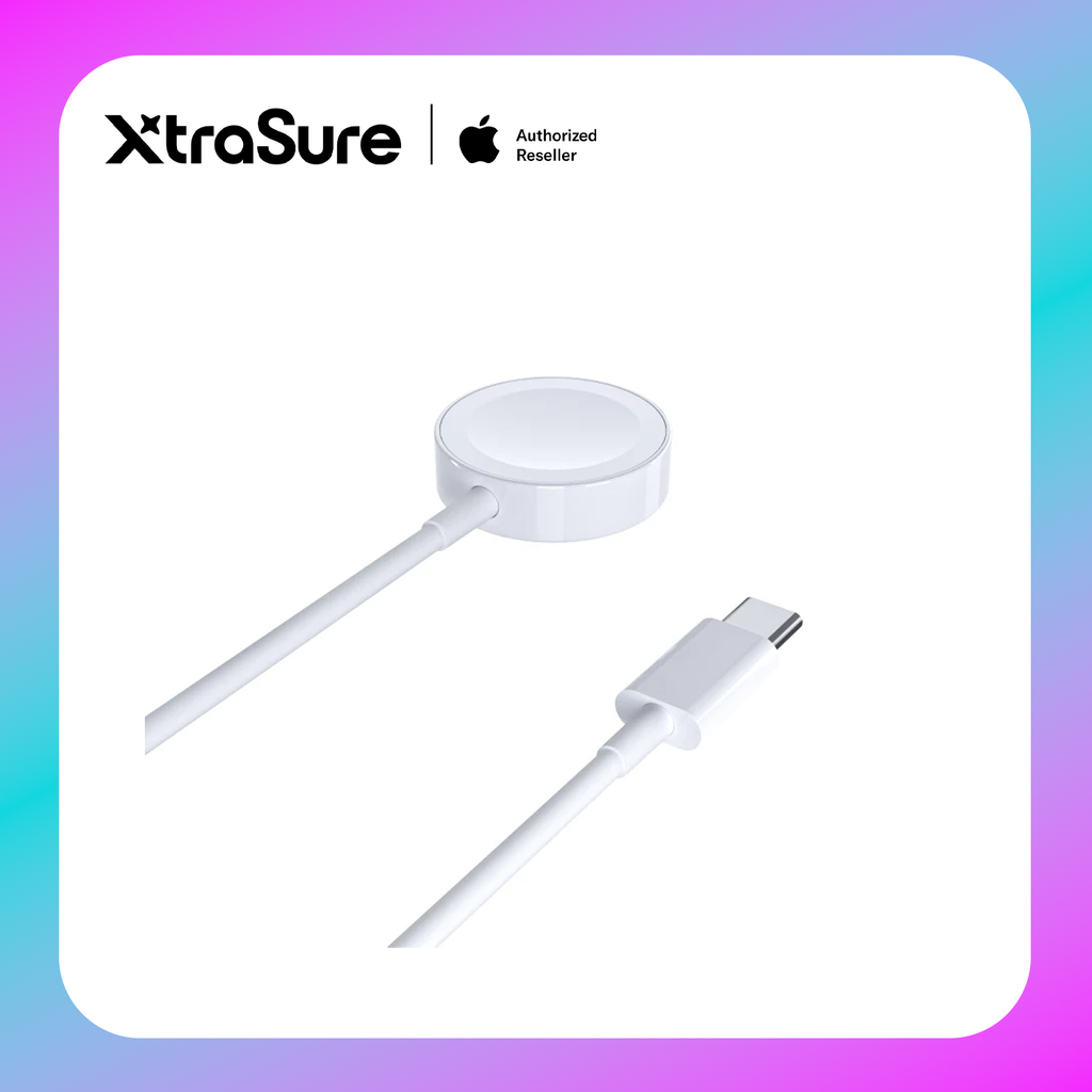 Choetech Apple Watch USB-C Wireless Charging Cable (T400-F) White