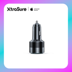 Choetech 130W Dual USB-C Fast Car Charger (TC0011) Black