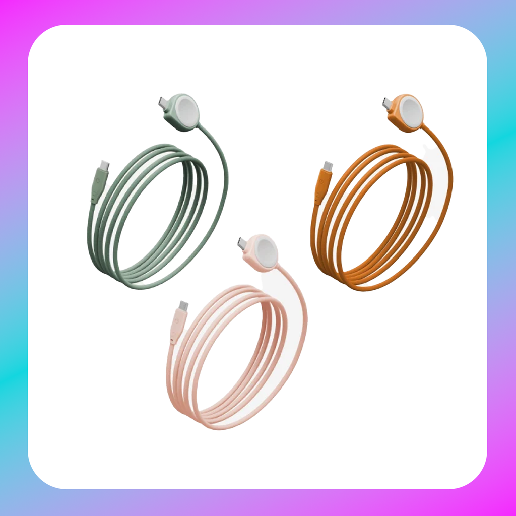 Energea Flow Duo 2 in 1 Apple watch & C to C Cable 1.5m