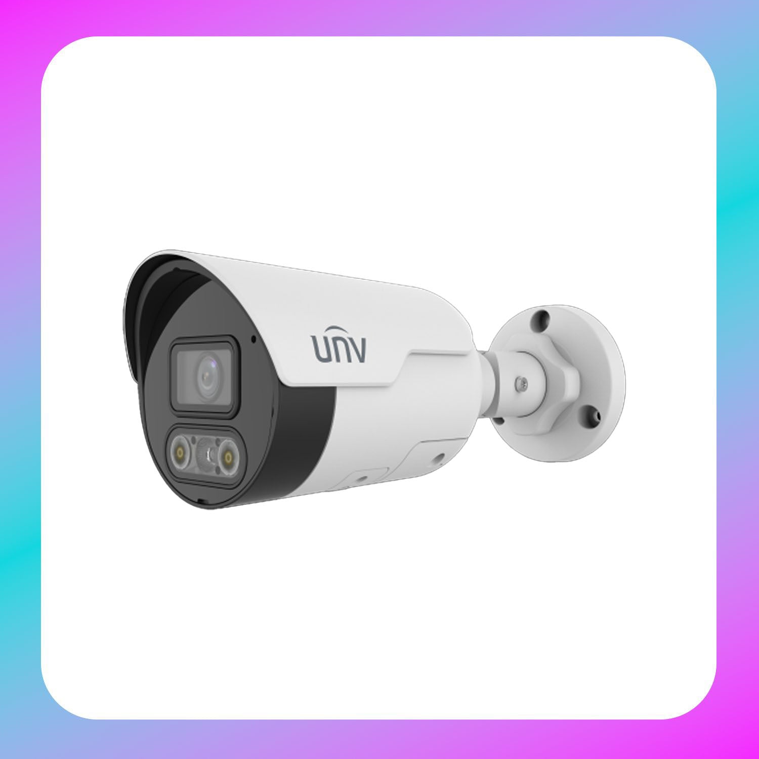 UNV 2MP Color-Hunter Fixed Dual-light Bullet Network Camera Main image