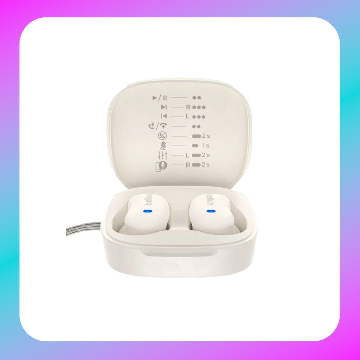 Belkin SoundForm Anywhere Wireless Earbuds