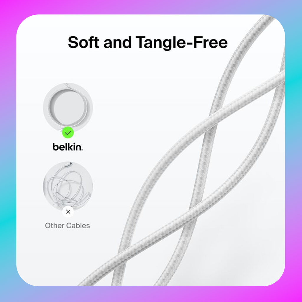 Belkin Boost Charge Pro Braided USB-C to C Cable