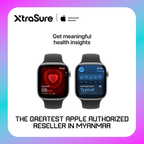 Apple Watch Series 11 GPS, 46 mm Space Grey Aluminum Case with Black Sport Band – MEV44 (M/L)