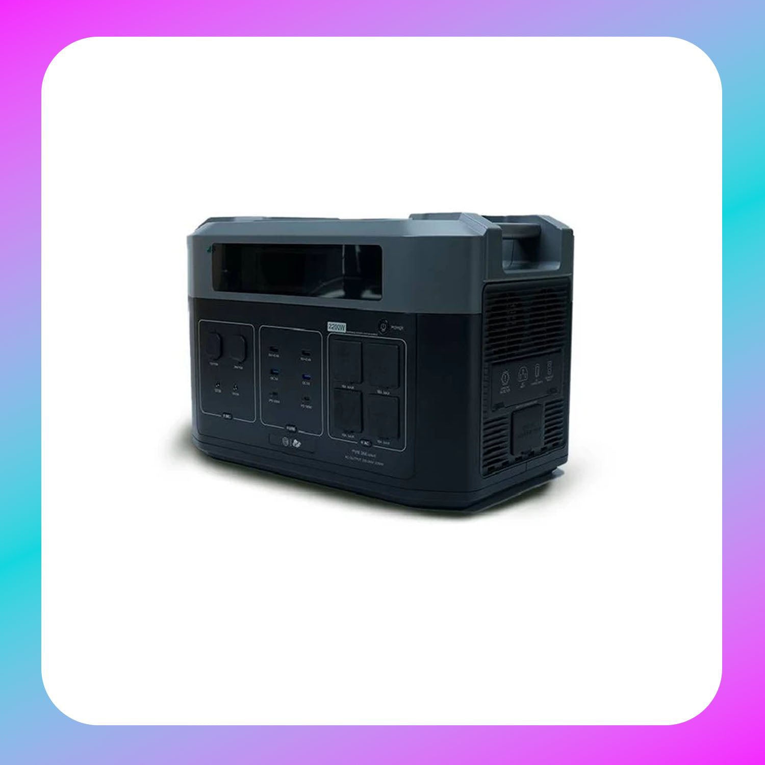 Super Seven Stars MY22-2200 W / 2048 Wh Portable Power Station Main image