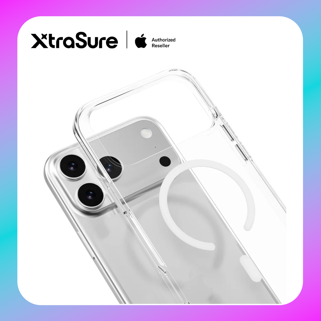 MagEasy Bright M Never Yellowing Shockproof Clear Case for iPhone 17 Pro Max