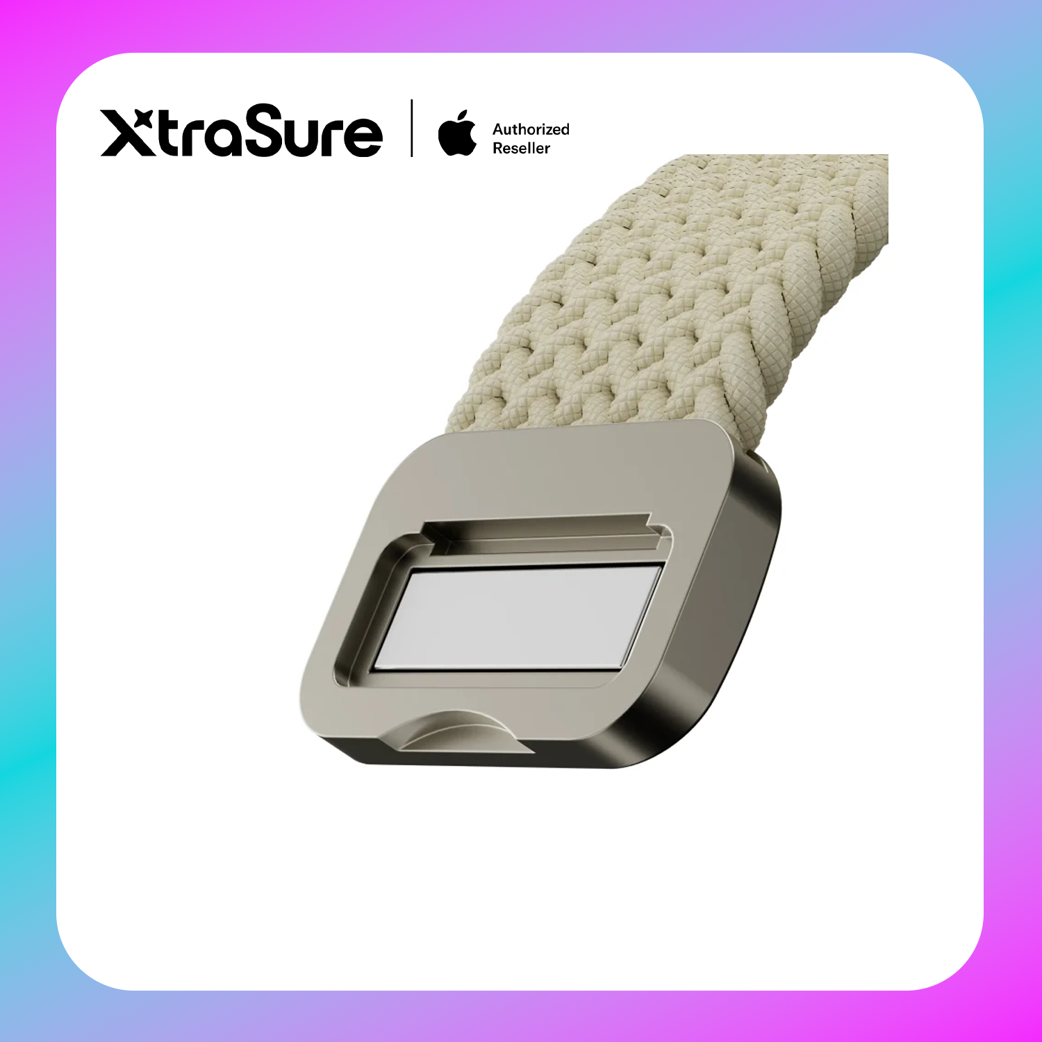 MagEasy Braided Nylon Magnetic Apple Watch Loop (40/41/42mm)