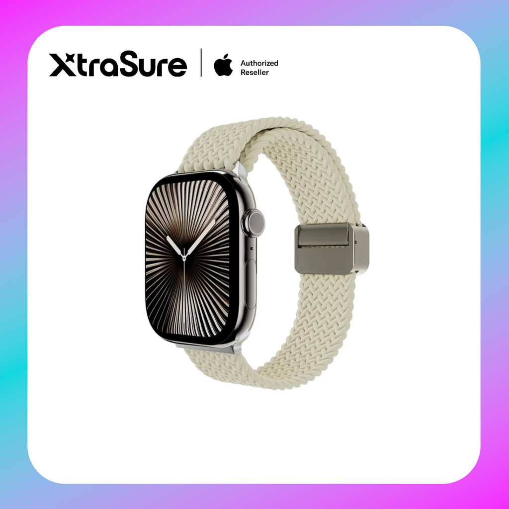 MagEasy Braided Nylon Magnetic Apple Watch Loop (40/41/42mm)