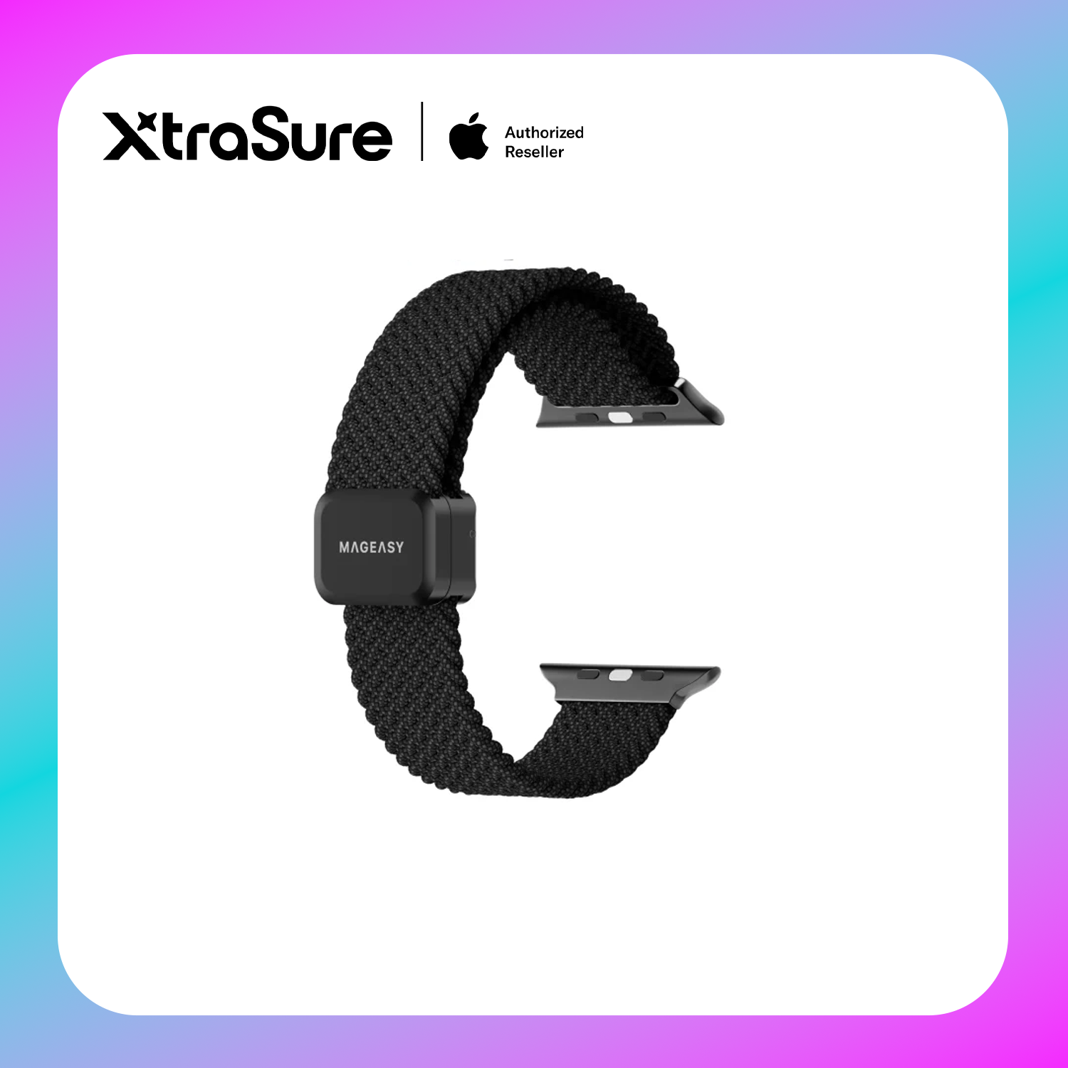 MagEasy Braided Nylon Magnetic Apple Watch Loop (40/41/42mm)