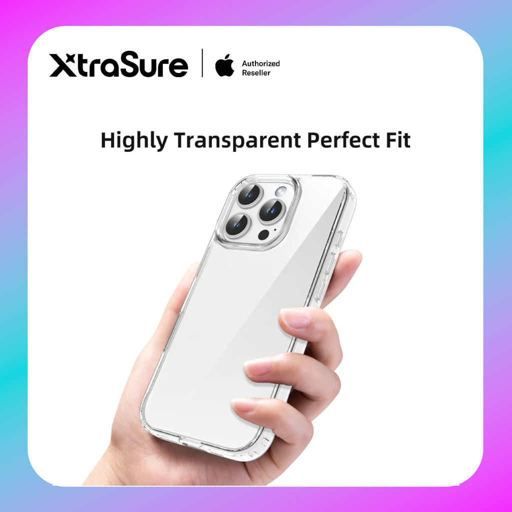 Mutural Clear Case for iPhone 15 (Clear)