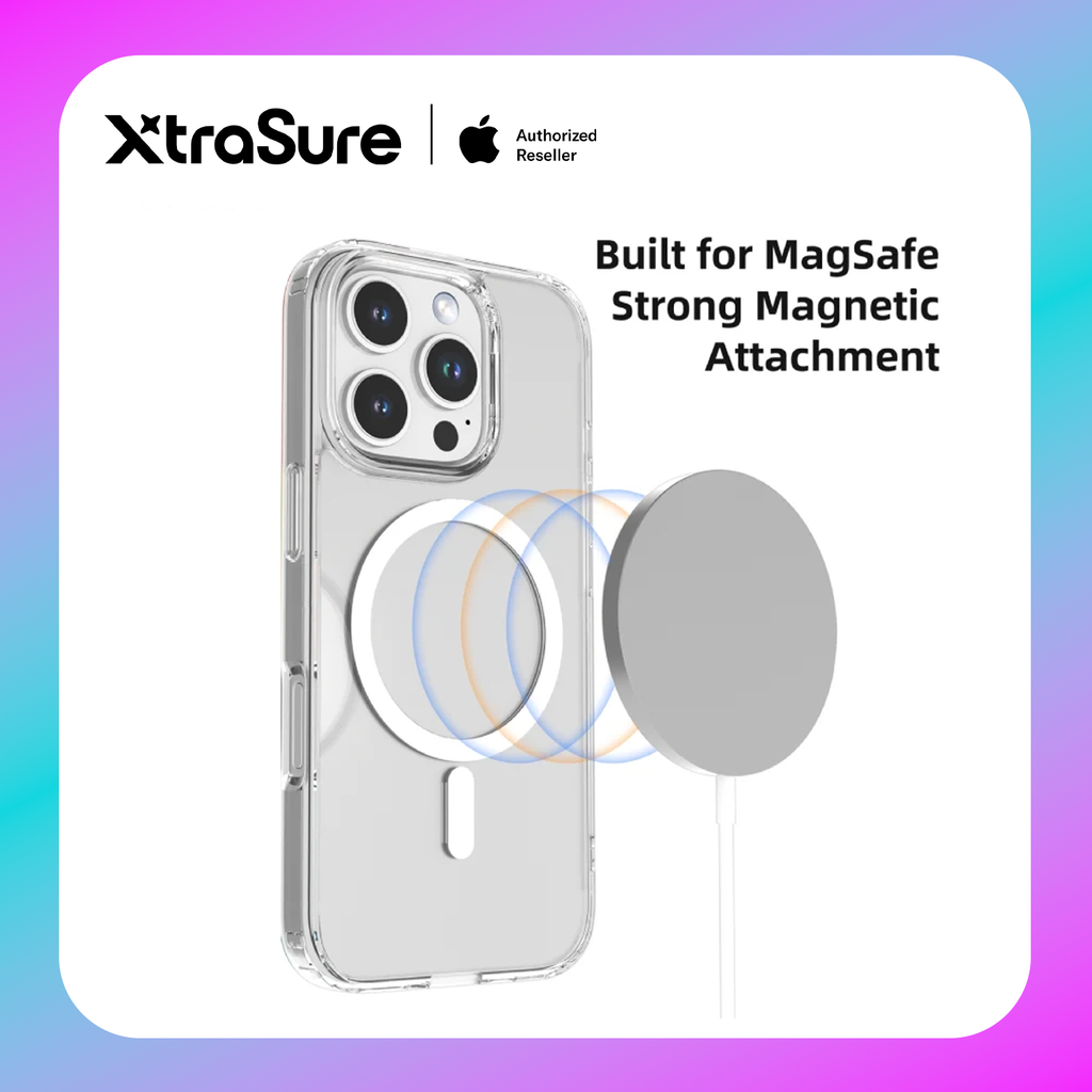 Mutural Clear Magsafe Case for iPhone 16 (Clear)