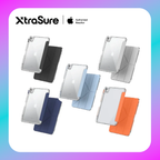 Mutural Clear Pro Folio Case for iPad M5/ M4 Pro 11"