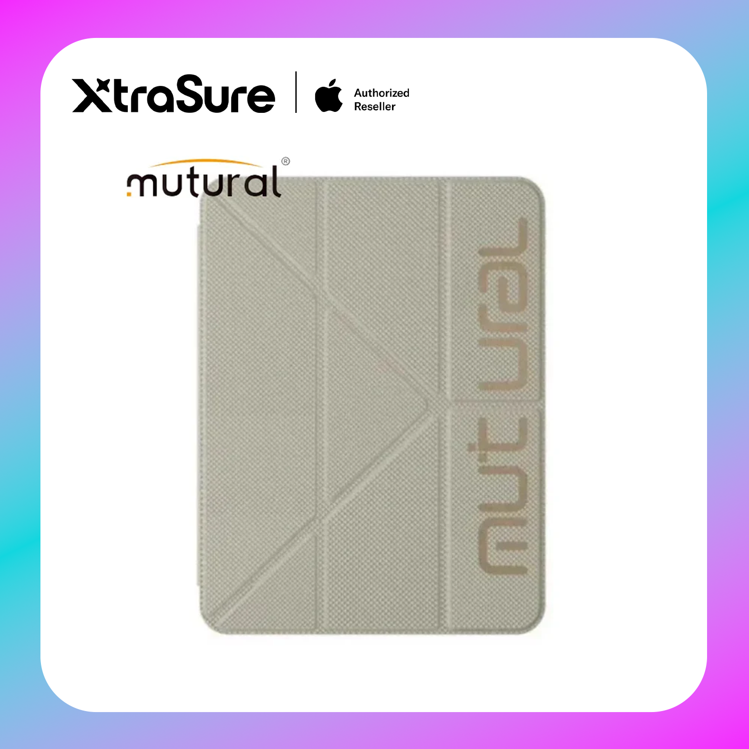 Mutural Diamond Series Folio Case for iPad M5/ M4 Pro 11"