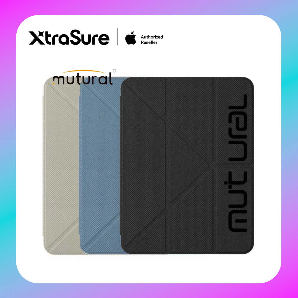 Mutural Diamond Series Folio Case for iPad M4, M3 & M2 Air 11"/ Air 4/ Air 5