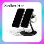 MagEasy Power Station 5-in-1 Magnetic Wireless Charging Stand with Qi2 15W