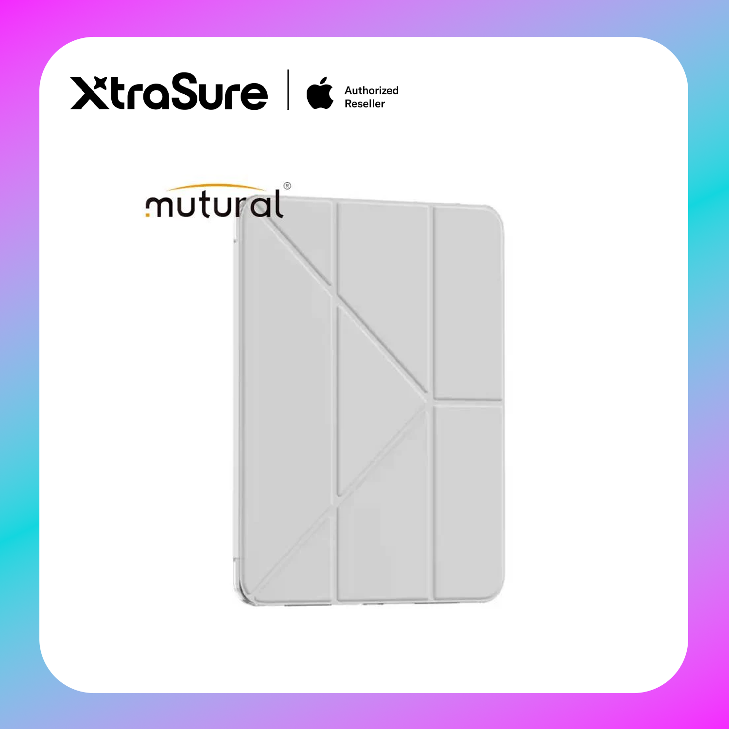 Mutural Qingya Series Folio Case for iPad M5/ M4 Pro 11"