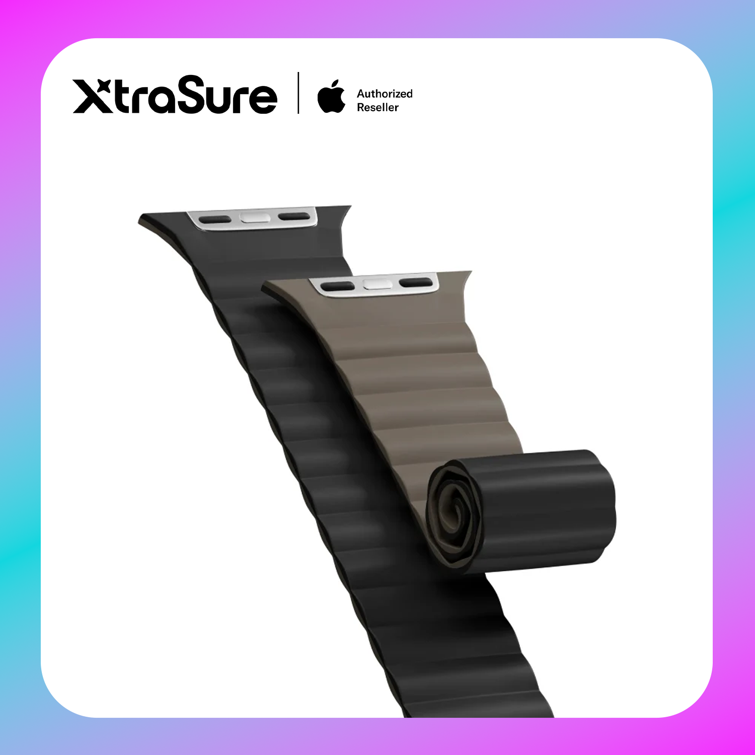 MagEasy Skin Duo Reversible Silicone Magnetic Watch Band for Apple Watch (40/41/42mm)