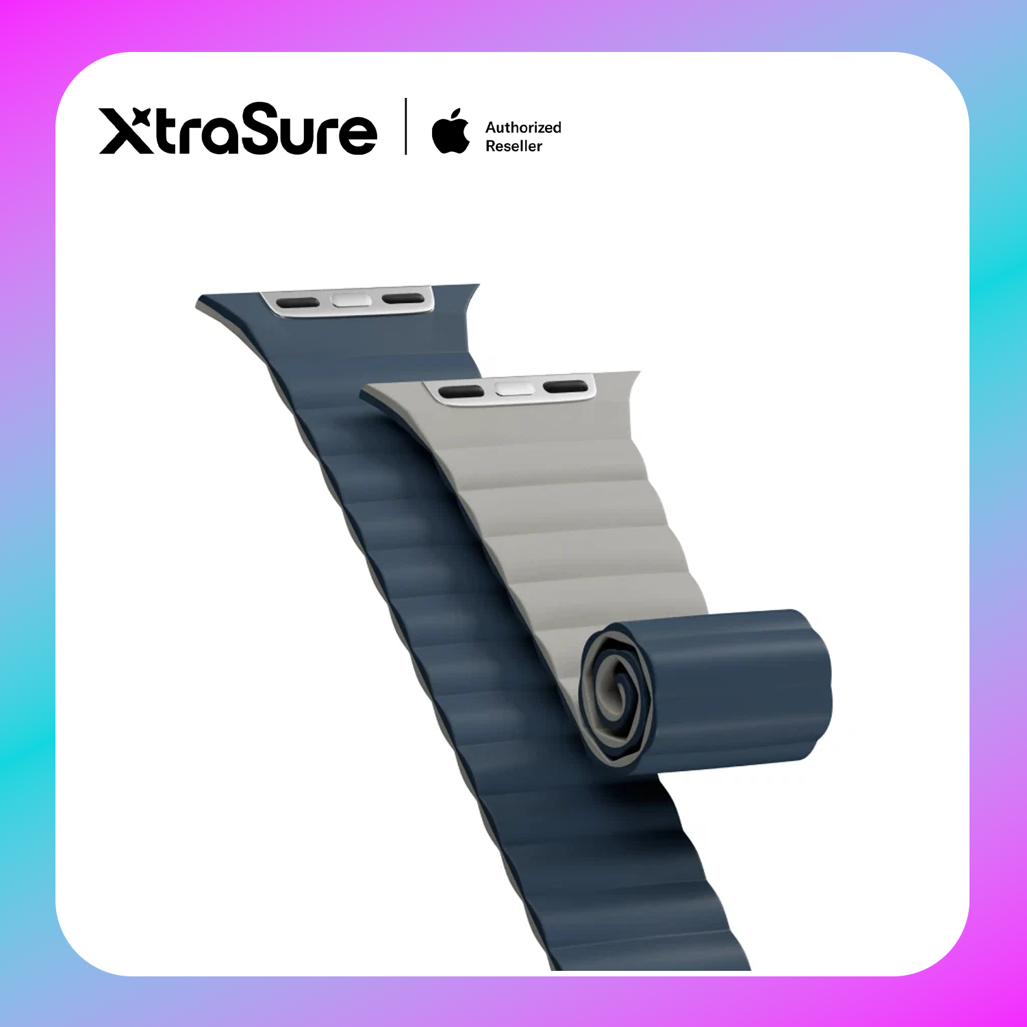 MagEasy Skin Duo Reversible Silicone Magnetic Watch Band for Apple Watch (40/41/42mm)
