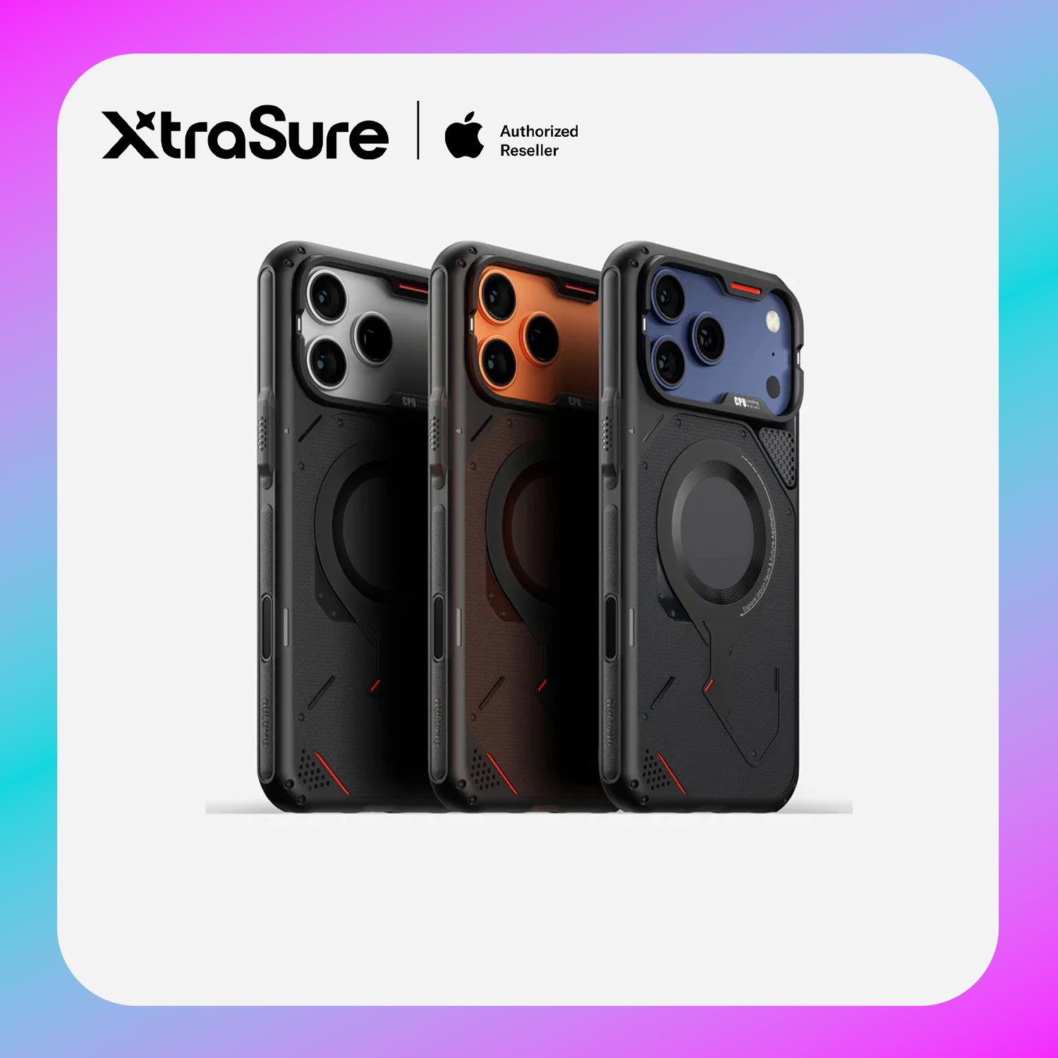 AULUMU A17 Rugged Outdoor Case for iPhone 17 Pro Max (Black)