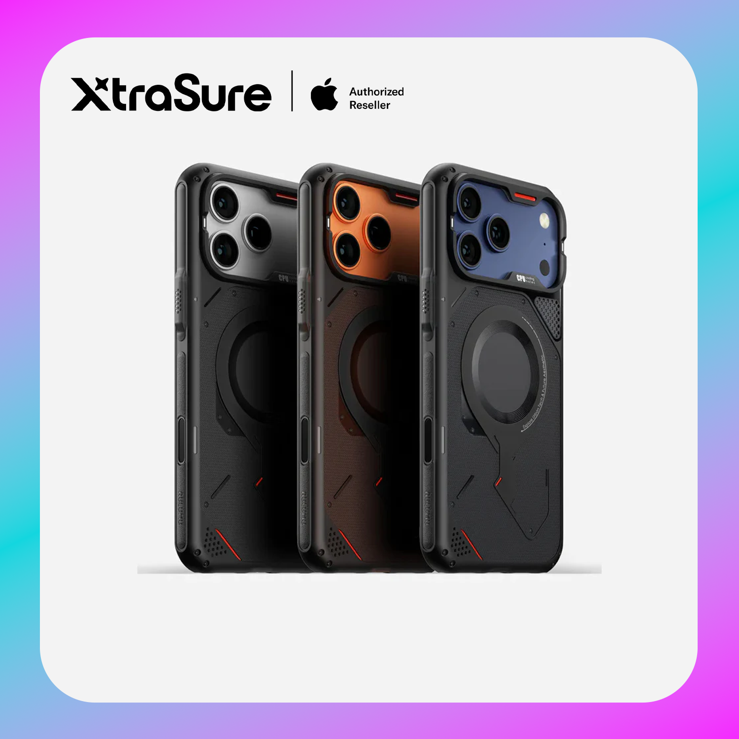 AULUMU A17 Rugged Outdoor Case for iPhone 17 Pro (Black)