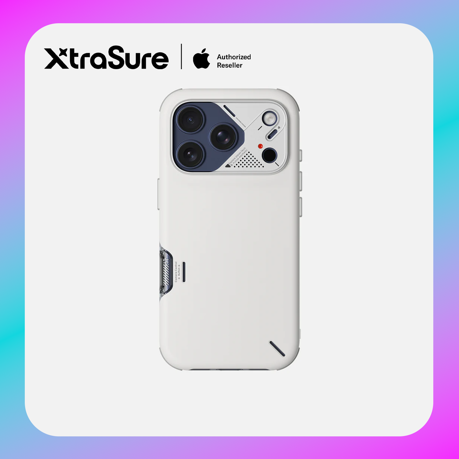 AULUMU A17 Slim Shockproof Case for iPhone 17 Series (White)