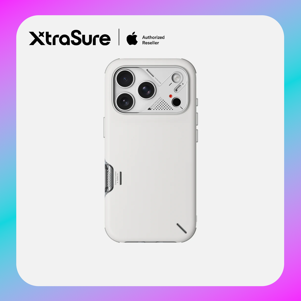 AULUMU A17 Slim Shockproof Case for iPhone 17 Series (White)