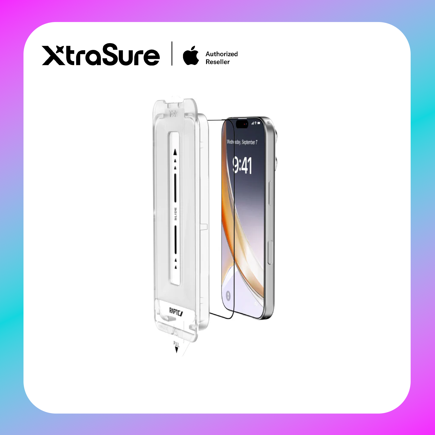 Raptic Air Glass Screen Protector for iPhone