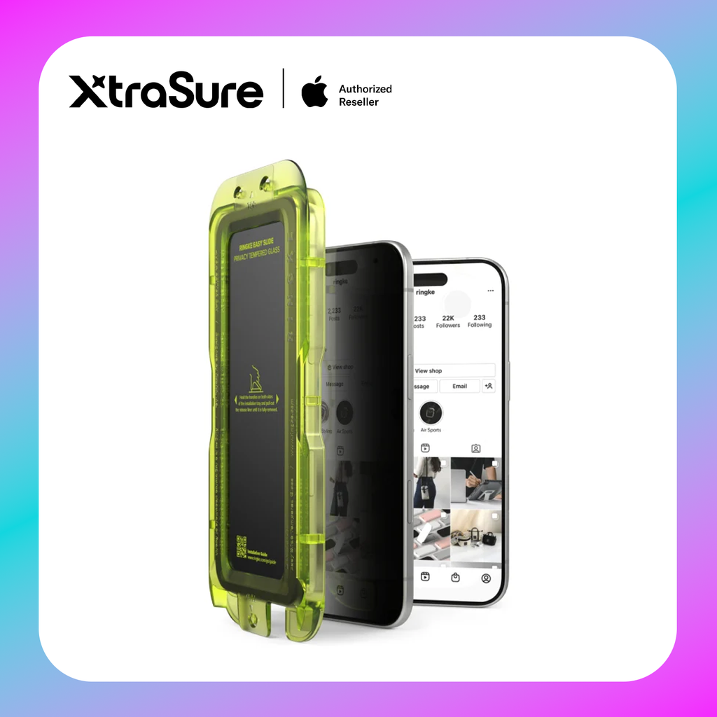Ringke Easy Slide Privacy Tempered Glass for iPhone 17 Series