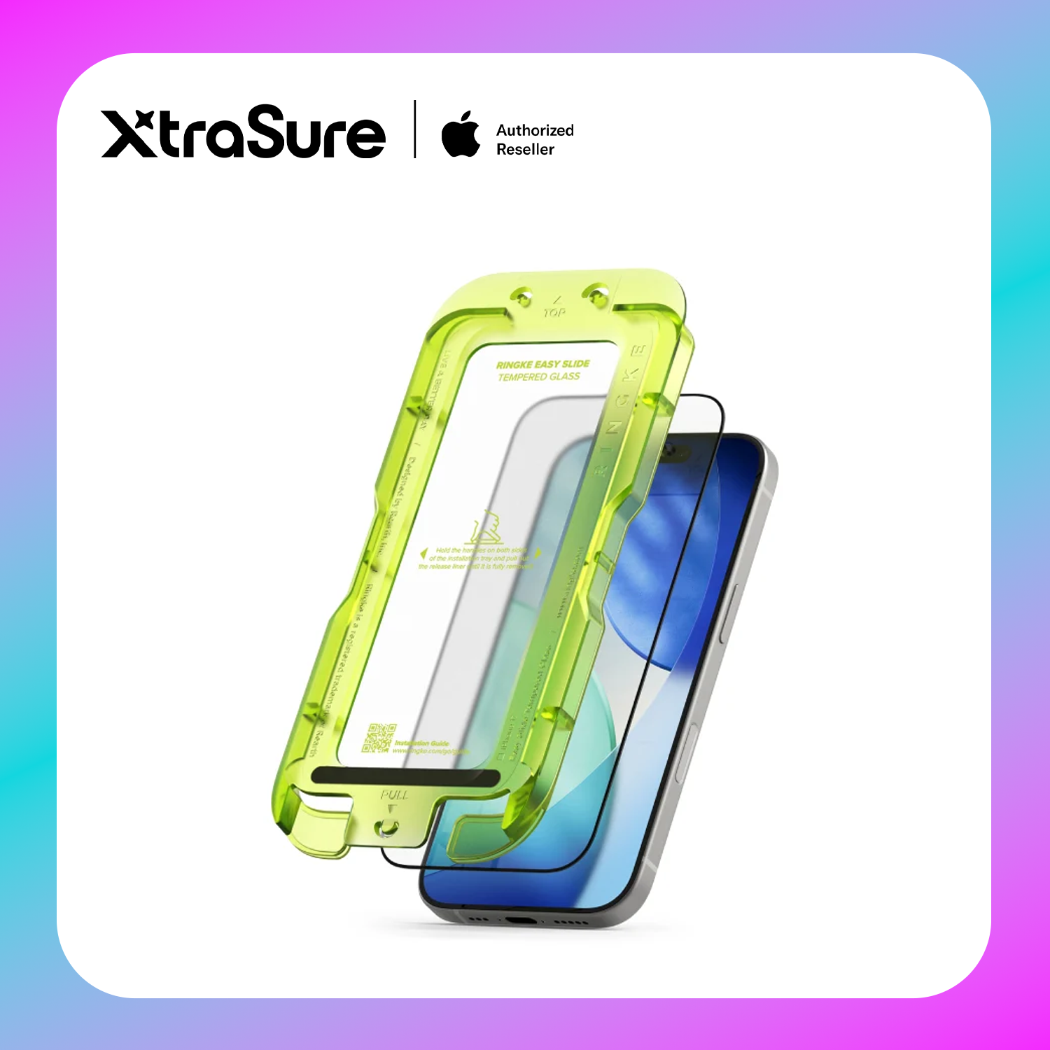 Ringke Easy Slide Tempered Glass for iPhone 17 Pro Max