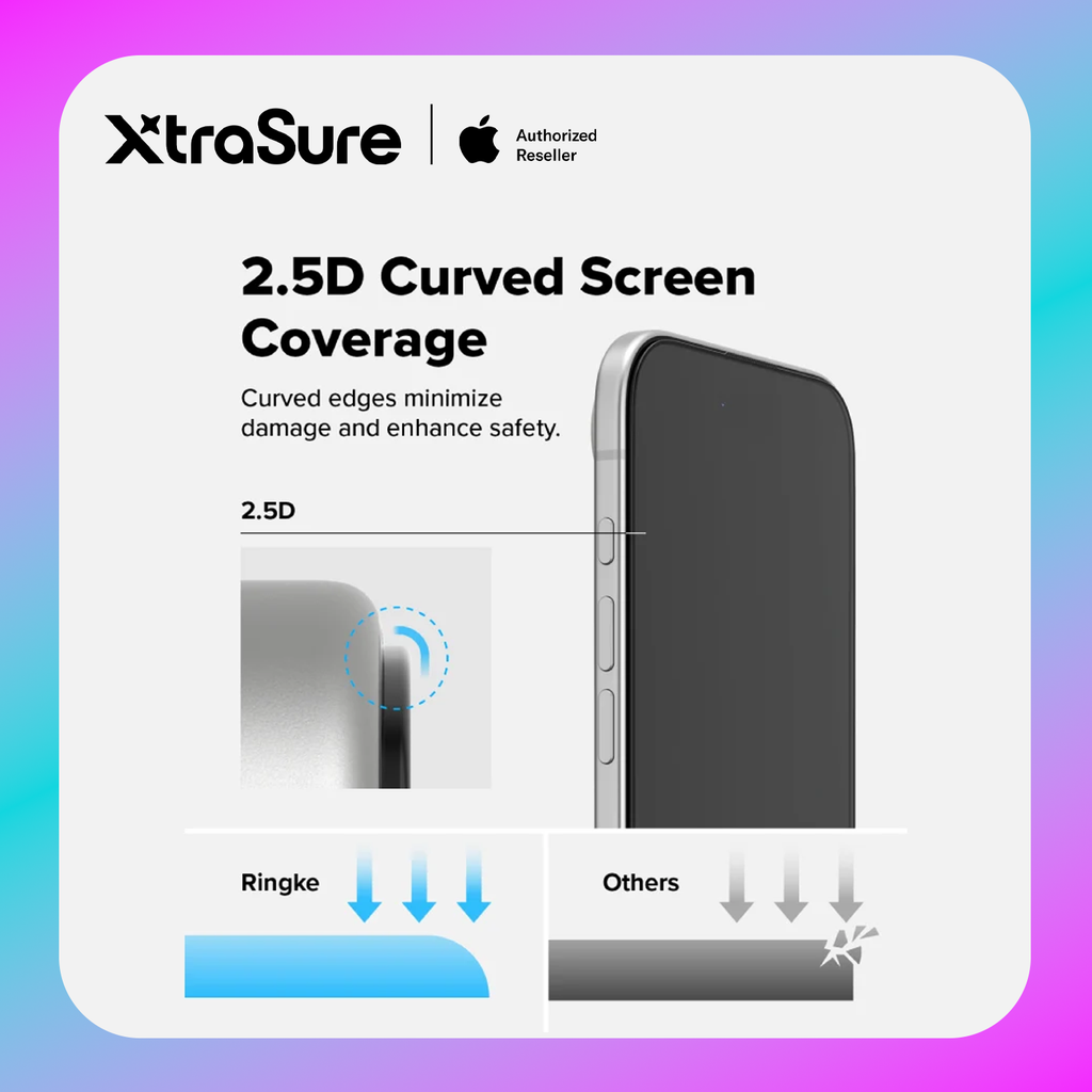 Ringke Easy Slide Tempered Glass for iPhone 17 Pro Max