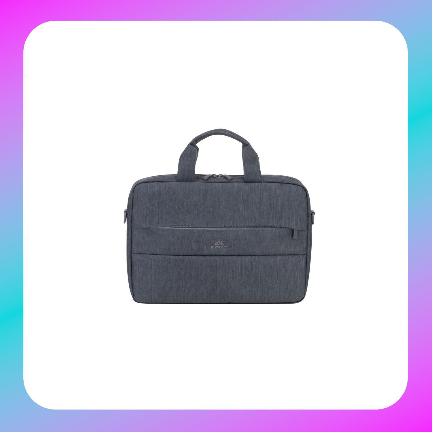 RIVACASE Prater 7522 dark grey anti-theft Laptop bag 14"