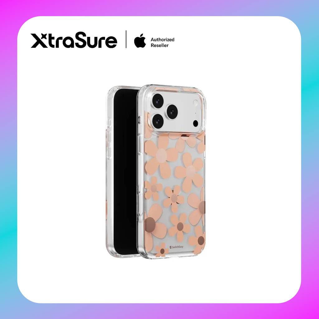 SwitchEasy Fleur 3D Patterned Shockproof Case for iPhone 17 Pro Max (Rose)