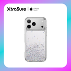 SwitchEasy StarField 3D Glitter Resin Case for iPhone 17 Pro Max (Transparent)