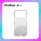SwitchEasy StarField 3D Glitter Resin Case for iPhone 17 Pro Max (Transparent)