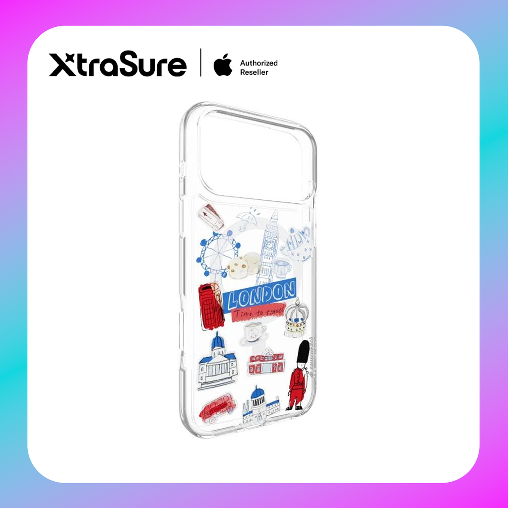 SwitchEasy Style M Pattern Shockproof Case for iPhone 17 Pro Max (London)