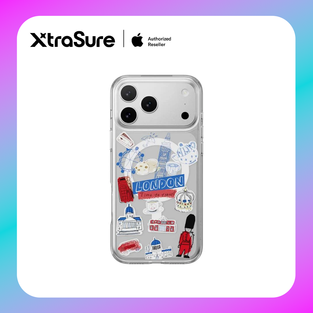SwitchEasy Style M Pattern Shockproof Case for iPhone 17 Pro Max (London)