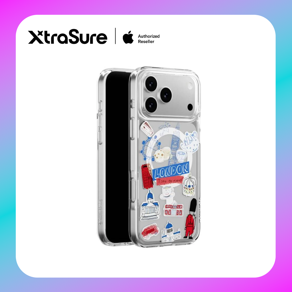 SwitchEasy Style M Pattern Shockproof Case for iPhone 17 Pro Max (London)