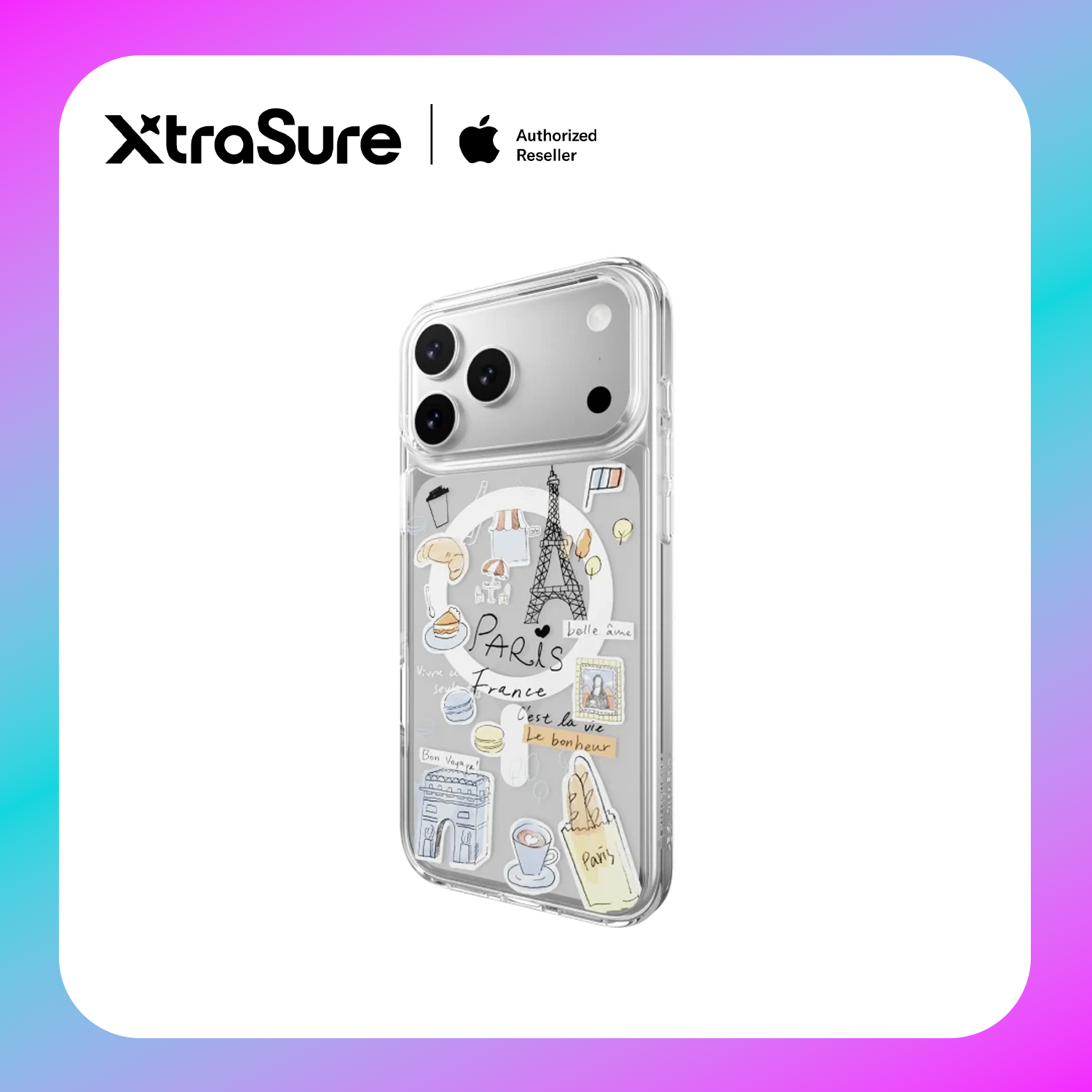 SwitchEasy Style M Pattern Shockproof Case for iPhone 17 Pro Max