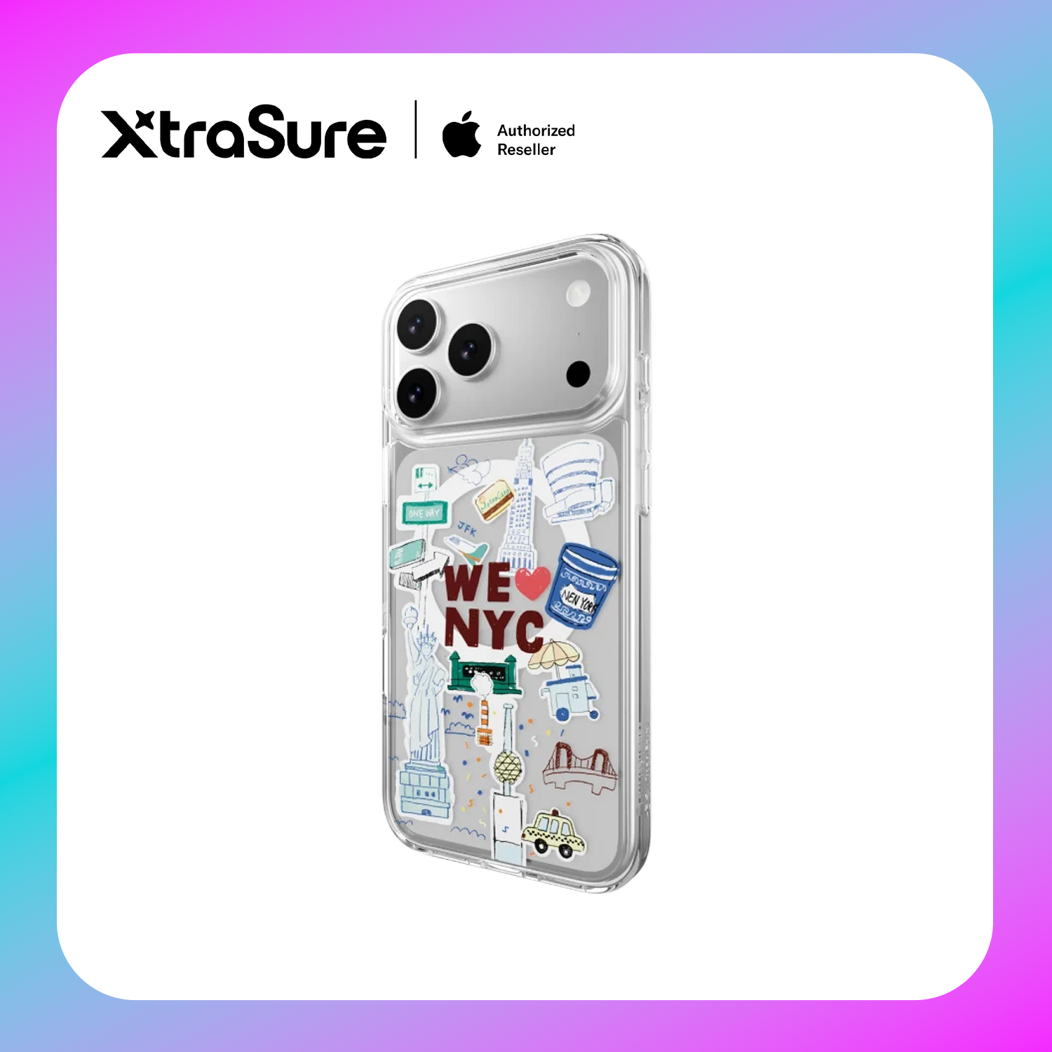 SwitchEasy Style M Pattern Shockproof Case for iPhone 17 Pro Max