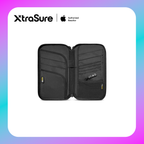 Tomtoc Navigator-T03 Passport Holder (4 Passports) Black