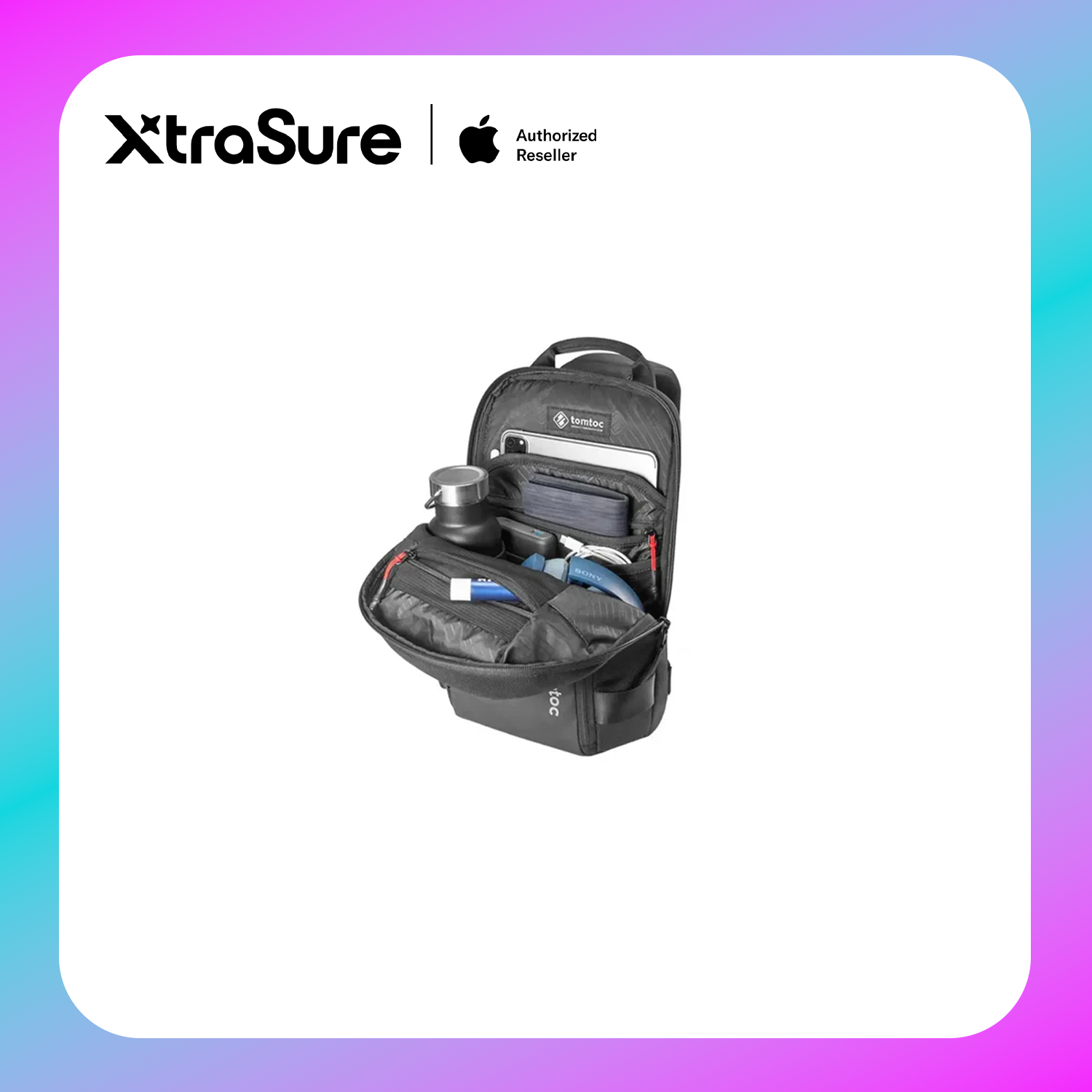Tomtoc Explorer-A54 CroxBody EDC Sling Bag 11" (Black) Secondary image