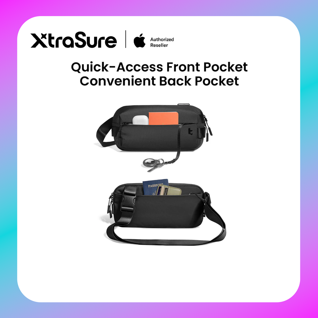 Tomtoc Explorer-T21 Urban Sling Bag 8.3" (Black)