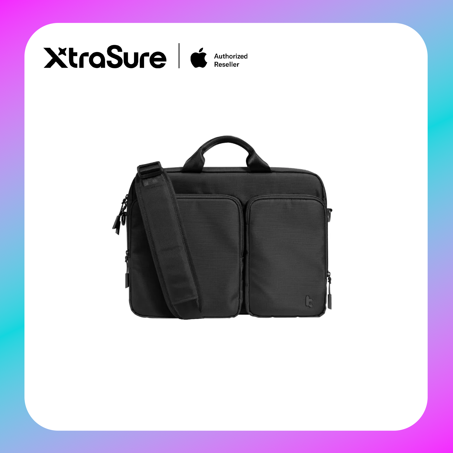 Tomtoc Navigator-A33 Laptop Shoulder Bag 16" Universal (Black) Main image