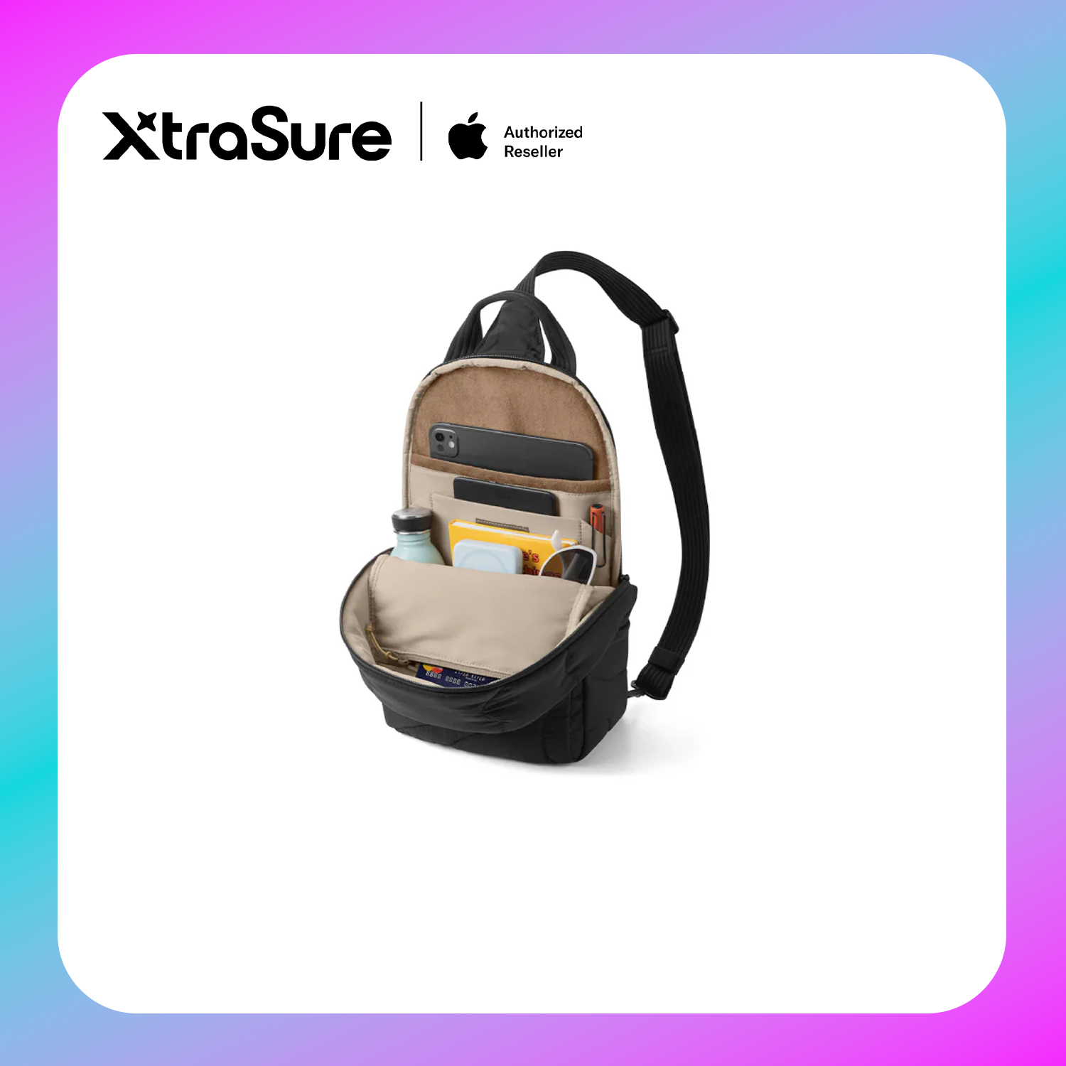 Tomtoc Terra-T36 Puffy Sling Backpack 11" (10L) Lavascape Secondary image