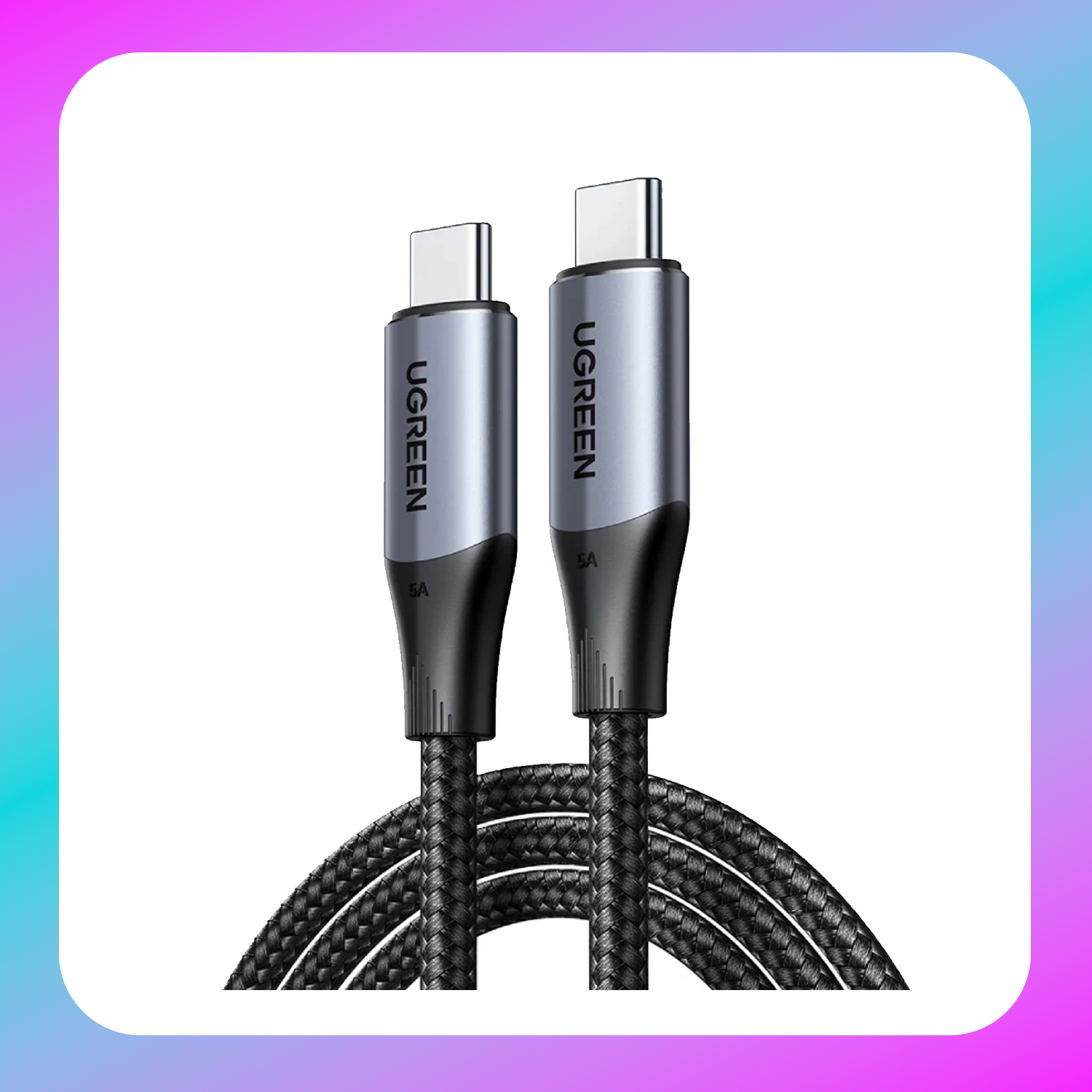 UGREEN USB-C to USB-C Charging Cable 2m (US535)
