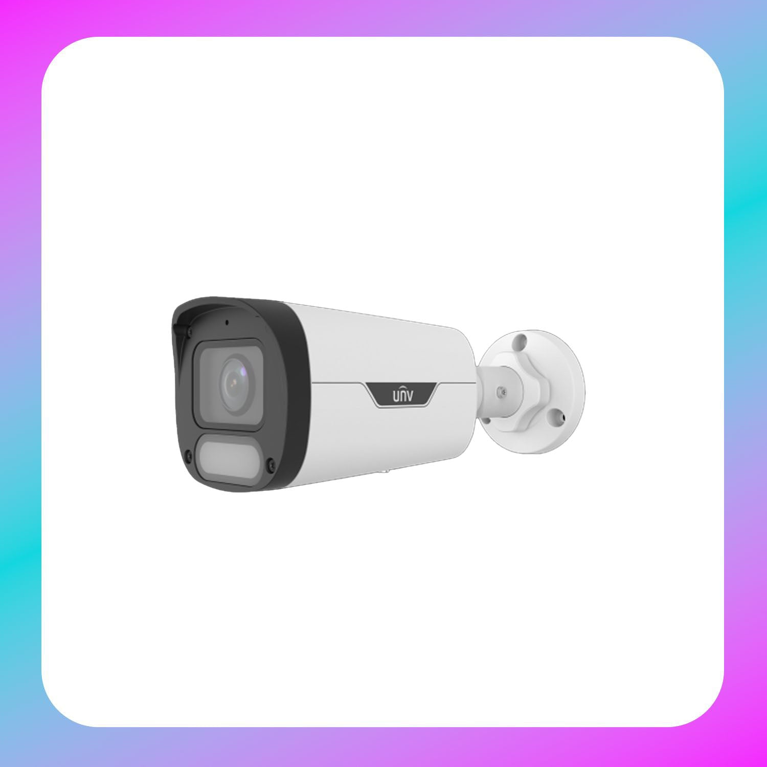 UNV 4MP Color Hunter Wise-ISP Fixed Warm Light Bullet Network Camera Main image