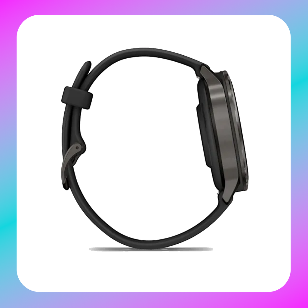 Garmin Venu® 4 - 41mm Fitness Smartwatch with Black Silicone Band