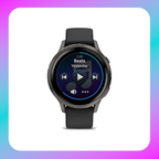 Garmin Venu® 4 - 41mm Fitness Smartwatch with Black Silicone Band